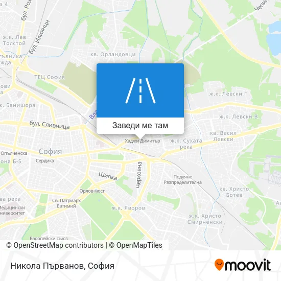 Никола Първанов карта