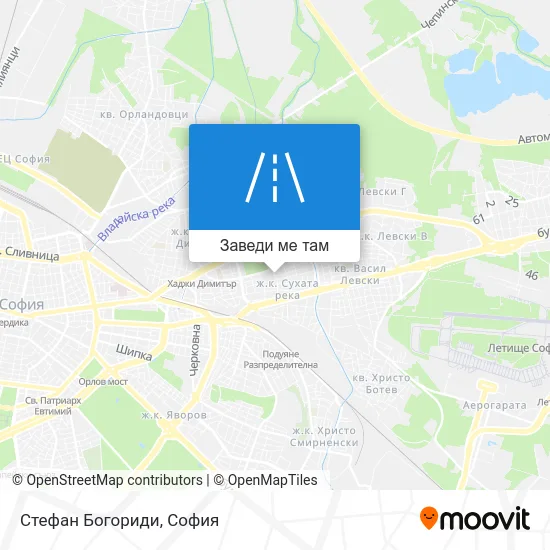 Стефан Богориди карта