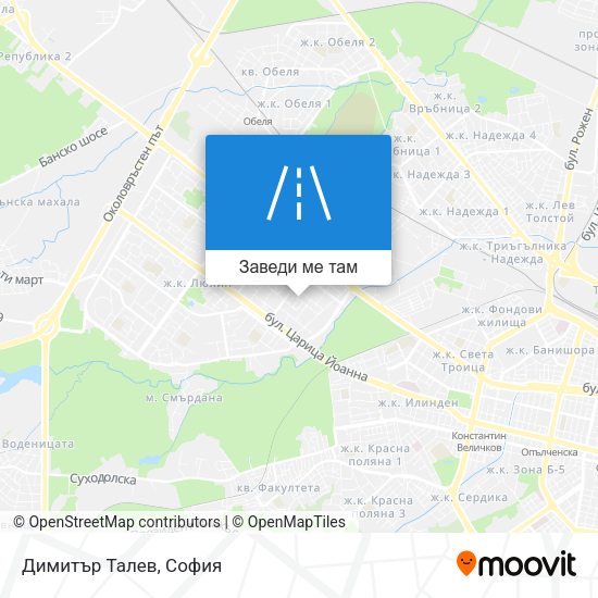 Димитър Талев карта