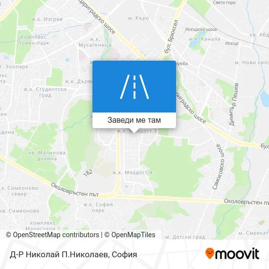 Д-Р Николай П.Николаев карта