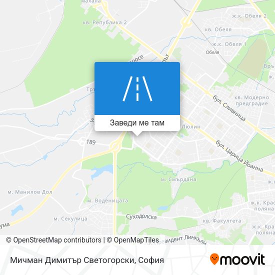 Мичман Димитър Светогорски карта