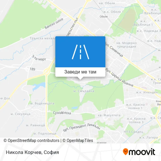 Никола Корчев карта