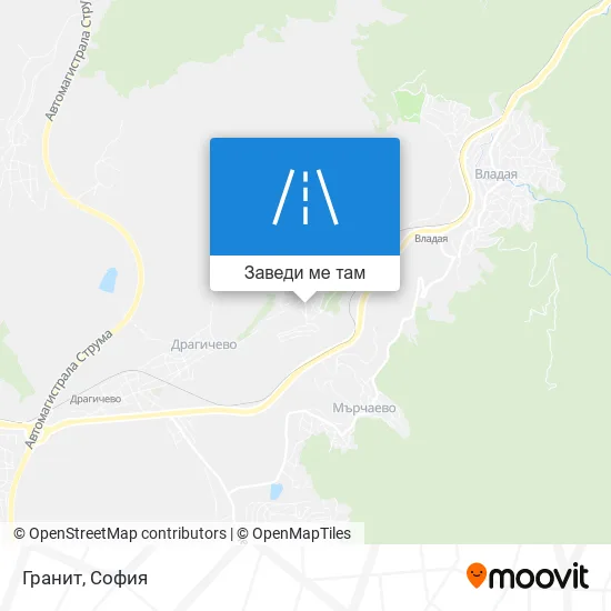 Гранит карта