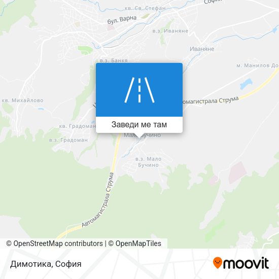 Димотика карта