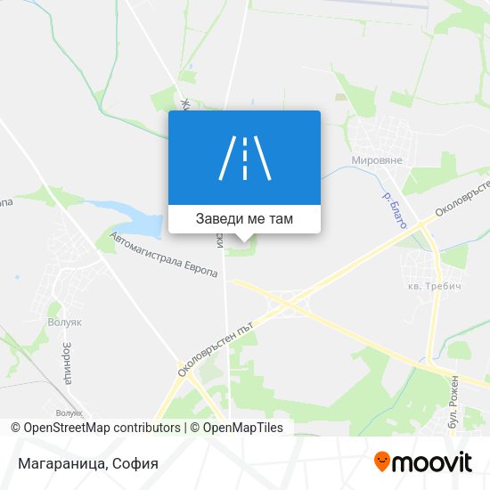 Магараница карта