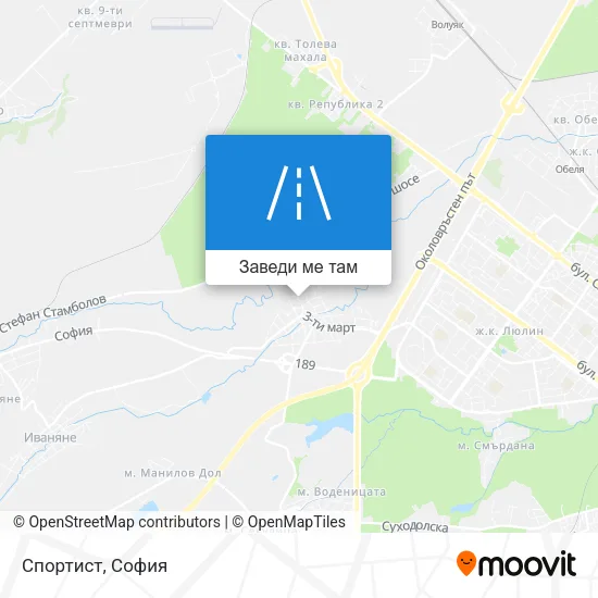 Спортист карта