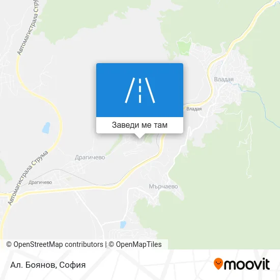 Ал. Боянов карта