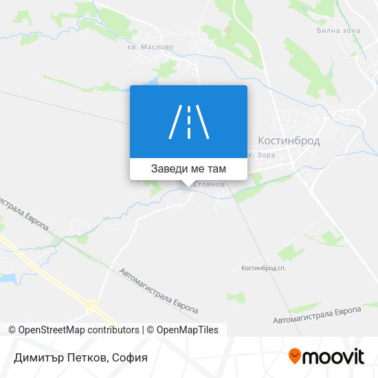 Димитър Петков карта