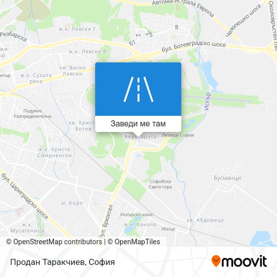 Продан Таракчиев карта