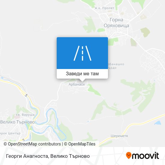 Георги Анагноста карта