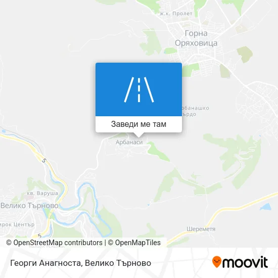 Георги Анагноста карта