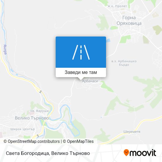 Света Богородица карта