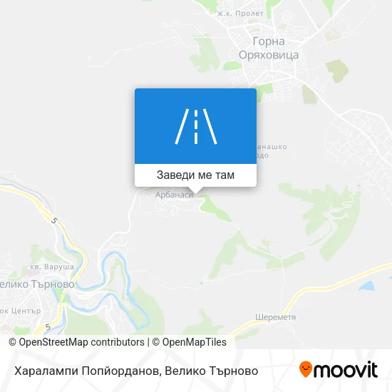 Харалампи Попйорданов карта