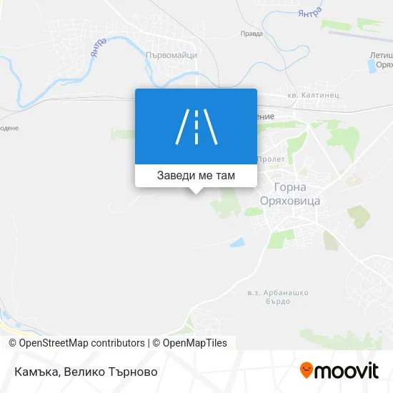 Камъка карта