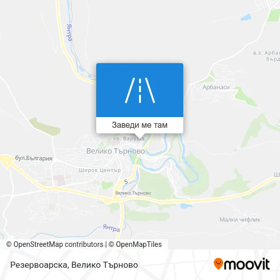 Резервоарска карта
