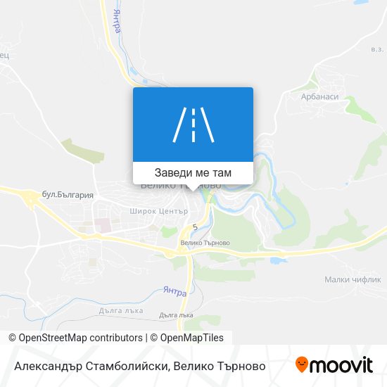 Александър Стамболийски карта