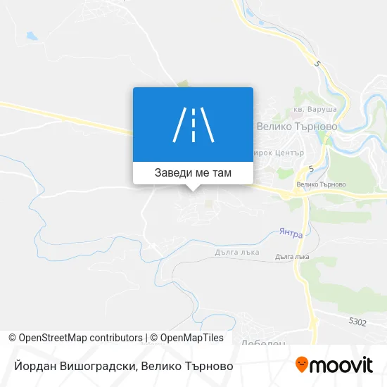 Йордан Вишоградски карта