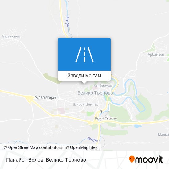 Панайот Волов карта