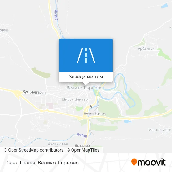 Сава Пенев карта