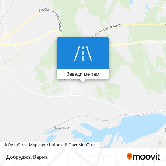 Добруджа карта