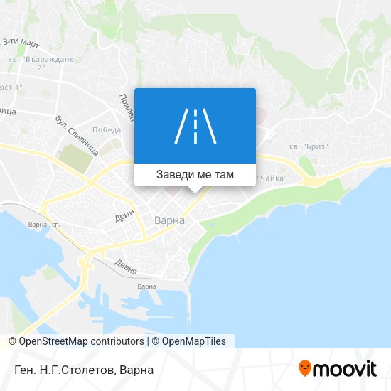Ген. Н.Г.Столетов карта