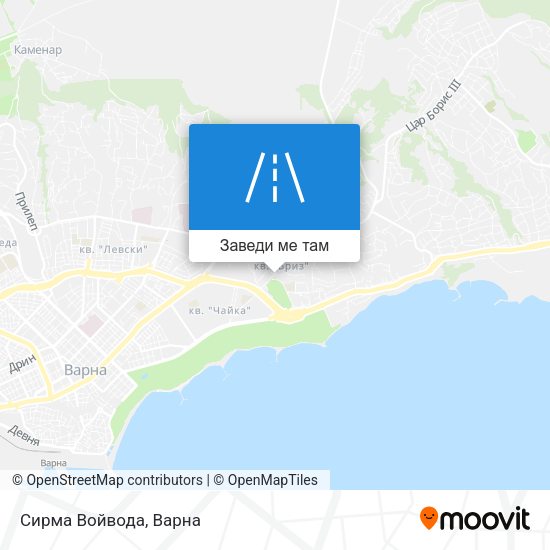 Сирма Войвода карта