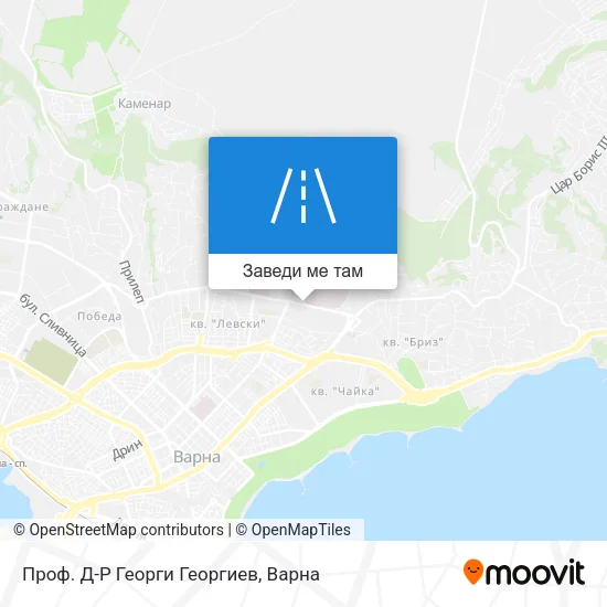 Проф. Д-Р Георги Георгиев карта