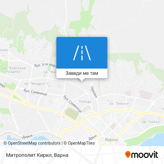 Митрополит Кирил карта