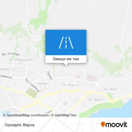 Орхидея карта
