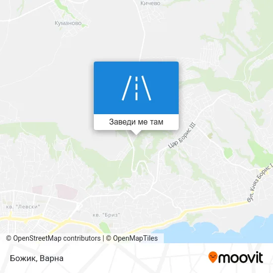 Божик карта