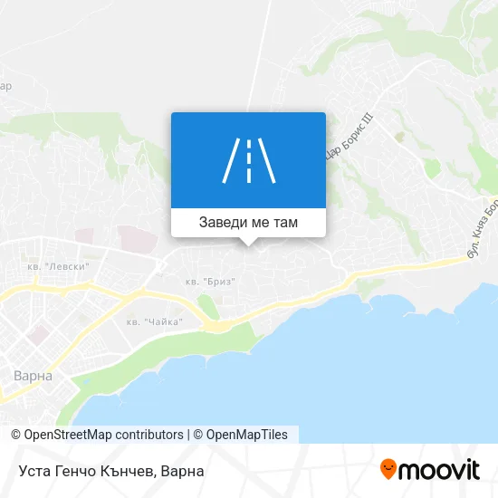 Уста Генчо Кънчев карта