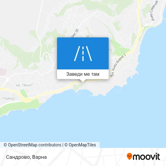 Сандрово карта