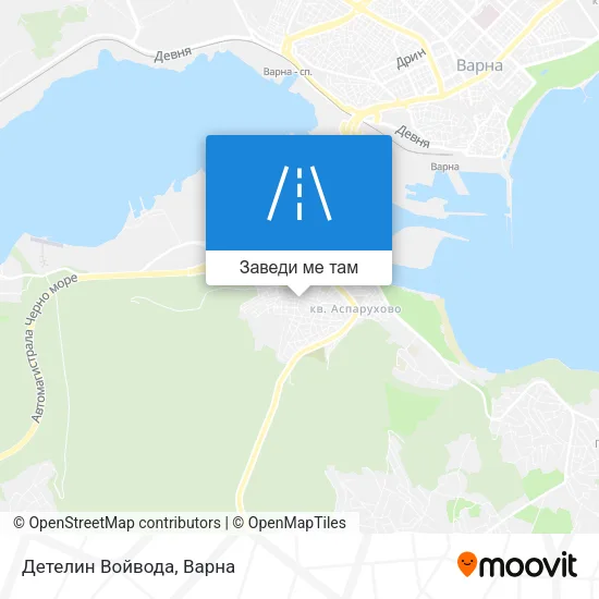 Детелин Войвода карта