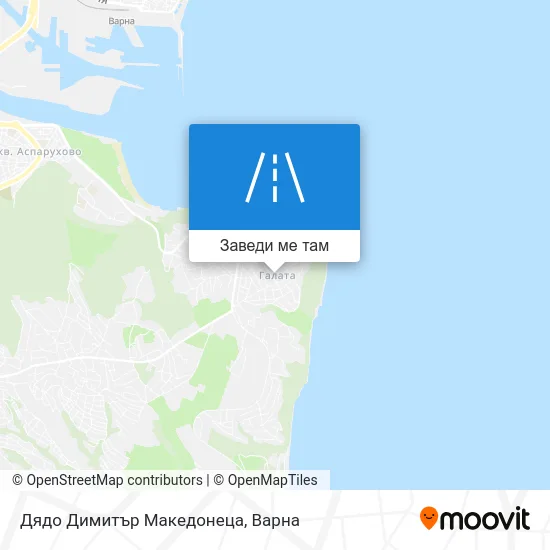 Дядо Димитър Македонеца карта