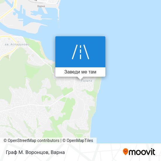 Граф М. Воронцов карта