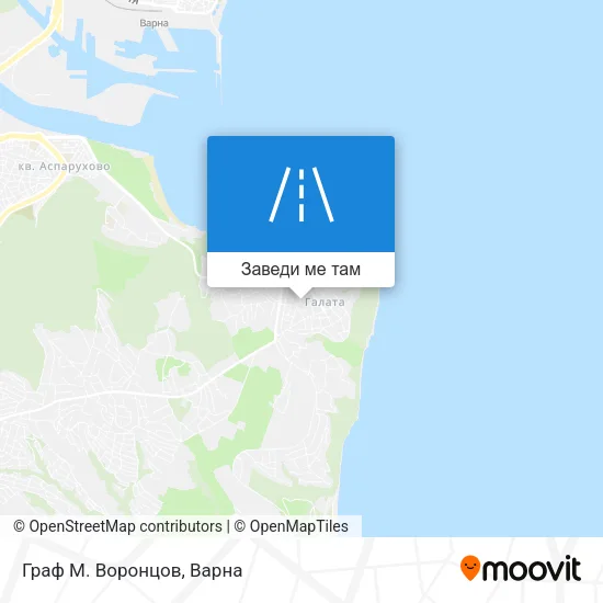 Граф М. Воронцов карта
