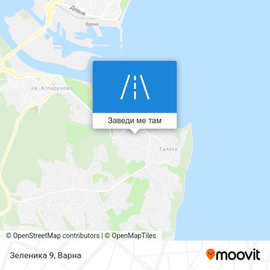 Зеленика 9 карта