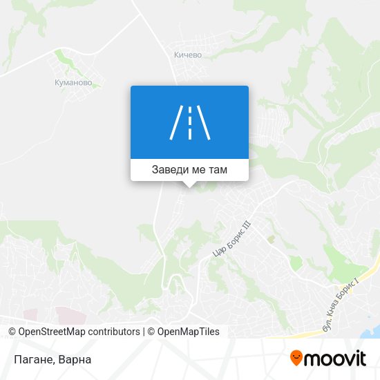 Пагане карта