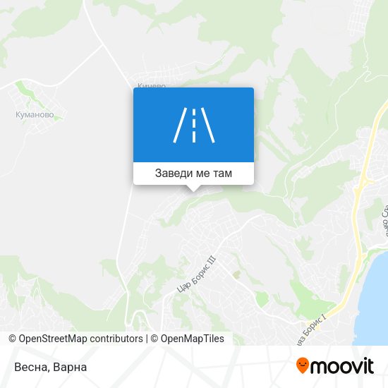 Весна карта