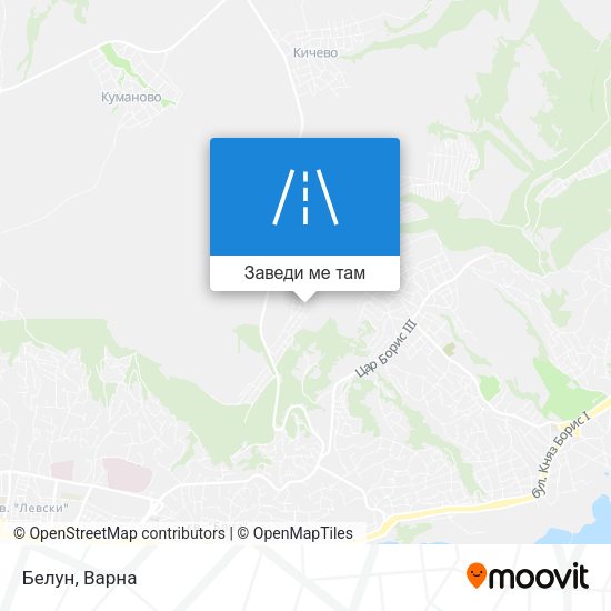 Белун карта