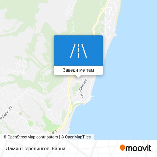 Дамян Перелингов карта