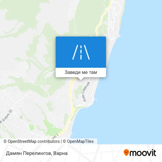 Дамян Перелингов карта