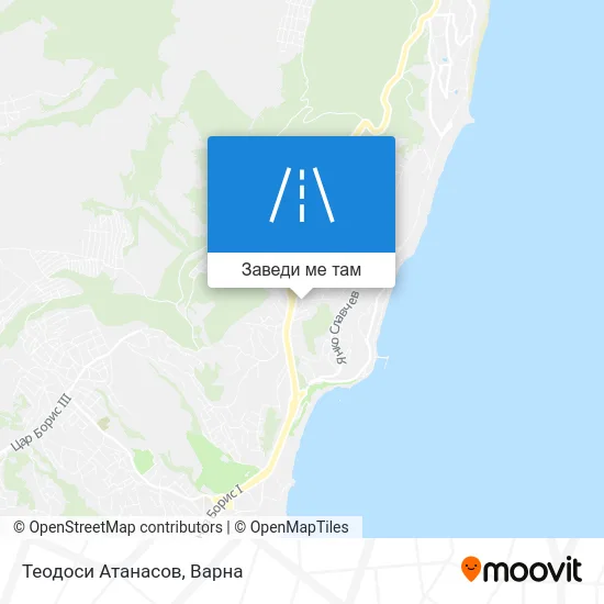 Теодоси Атанасов карта