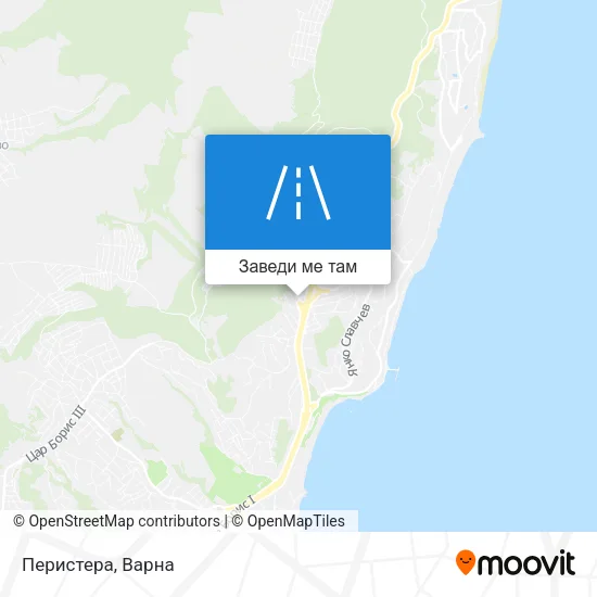 Перистера карта