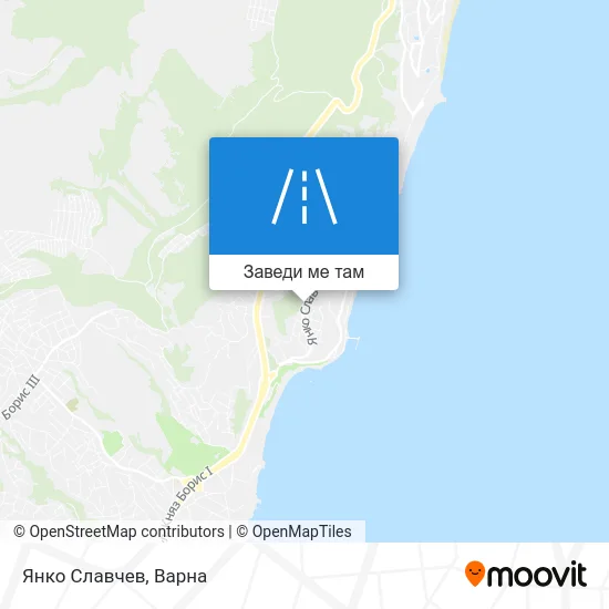 Янко Славчев карта