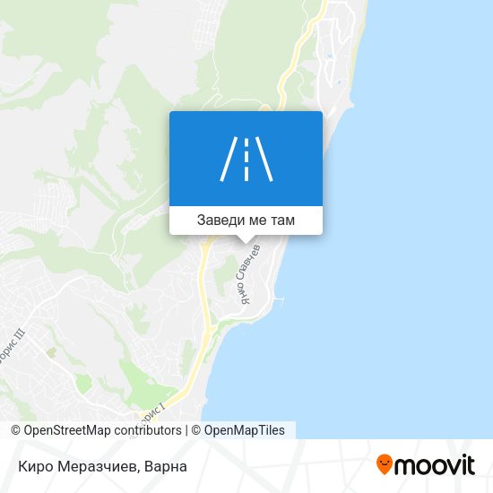 Киро Меразчиев карта