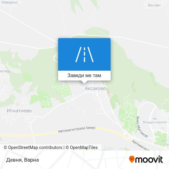 Девня карта