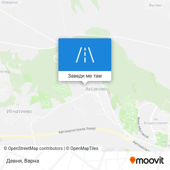 Девня карта