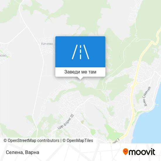 Селена карта