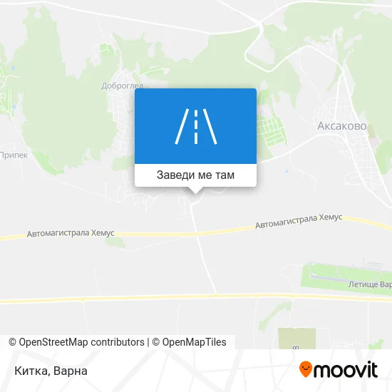 Китка карта